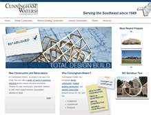Tablet Screenshot of cunninghamwaters.com